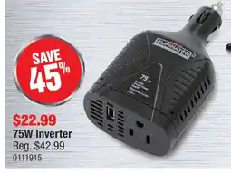 PartSource Eliminator 75W Inverter offer