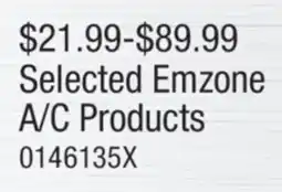 PartSource Selected Emzone A/C Products offer