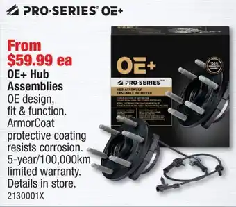PartSource PRO-Series OE+ Hub Assemblies offer