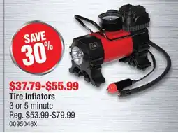 PartSource Tire Inflators offer