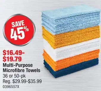 PartSource Multi-Purpose Microfibre Towels offer