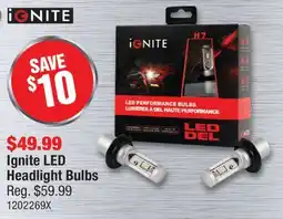 PartSource Ignite LED Headlight Bulbs offer
