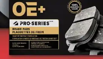 PartSource PRO-SERIES OE+ Premium Brake Pads offer