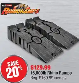 PartSource Rhinoramps 16, 000lb Rhino Ramps offer