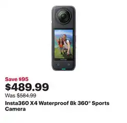 Best Buy Insta360 X4 Waterproof 8k 360° Sports Camera offer