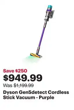 Best Buy Dyson Gen5detect Cordless Stick Vacuum - Purple offer