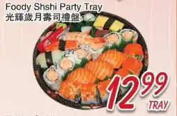 Foody Mart FOODY SHSHI PARTY TRAY offer