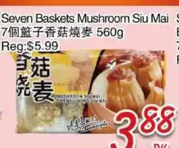 Foody Mart Seven Baskets Mushroom Siu Mai offer