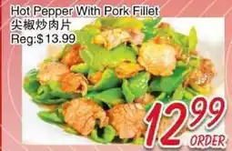 Foody Mart Hot Pepper With Pork Fillet offer