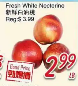 Foody Mart Fresh White Necterine offer