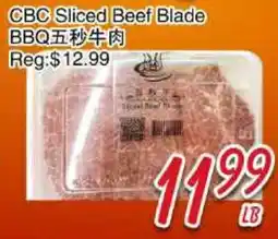 Foody Mart CBC Sliced Beef Blade BBQ offer