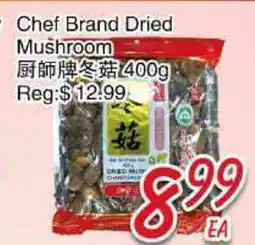 Foody Mart CHEF BRAND DRIED MUSHROOM offer