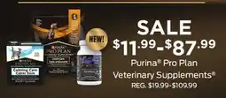 Petsmart Purina Pro Plan Veterinary Supplements offer