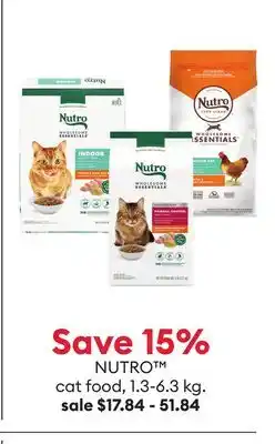 Petsmart NUTRO cat food offer