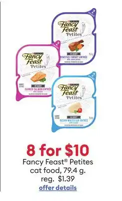 Petsmart Fancy Feast Petites cat food offer