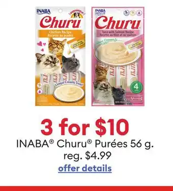 Petsmart INABA Churu Purées offer