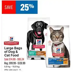 Ren’s Pets Depot Science Diet Large Bags of Dog & Cat Food offer
