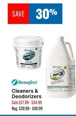Ren’s Pets Depot Benefect Cleaners & Deodorizers offer
