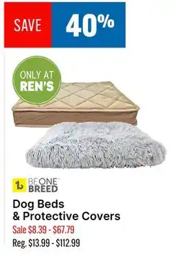 Ren’s Pets Depot BeOneBreed Dog Beds & Protective Covers offer