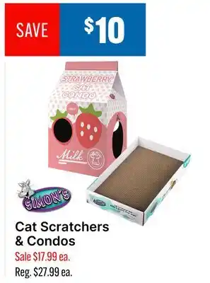 Ren’s Pets Depot Cat Scratchers & Condos offer