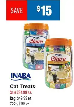 Ren’s Pets Depot Inaba Cat Treats offer