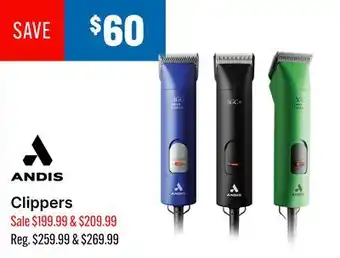 Ren’s Pets Depot Adnis Clippers offer