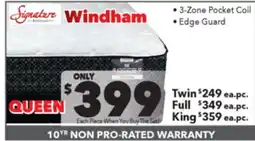 Surplus Furniture Signature Windham Queen Mattress Set offer