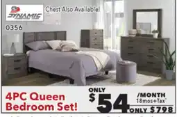 Surplus Furniture Alabaster Oak 4-Piece Bedroom Set offer