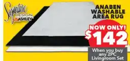 Surplus Furniture Anaben Washable Area Rug offer