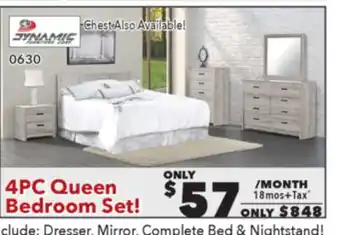 Surplus Furniture Aurora Oak 6-Piece Storage Bedroom Set offer