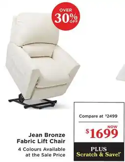 La Z Boy Jean Bronze Fabric Lift Chair offer