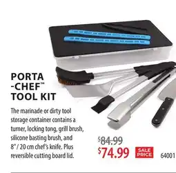 TA Appliances & Barbecues PORTA-CHEF TOOL KIT offer