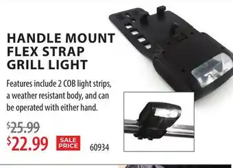 TA Appliances & Barbecues HANDLE MOUNT FLEX STRAP GRILL offer