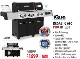 TA Appliances & Barbecues BROIL KING REGAL Q 690 PRO IR iQUE offer