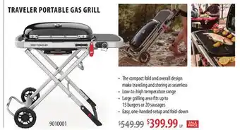 TA Appliances & Barbecues TRAVELER PORTABLE GAS GRILL offer