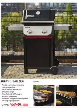 TA Appliances & Barbecues WEBER SPIRIT E-210 GAS GRILL offer