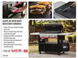 TA Appliances & Barbecues SLATE 28-INCH RUST RESISTANT GRIDDLE offer