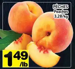 Supermarché PA PÊCHES | Peaches offer