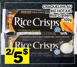 Supermarché PA CRAQUELINS AU RIZ HOT KID | Hot Kid Rice Crackers offer