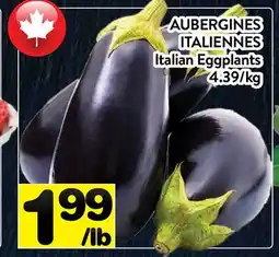 Supermarché PA AUBERGINES ITALIENNES | Italian Eggplants offer