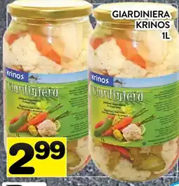 Supermarché PA GIARDINIERA KRINOS offer