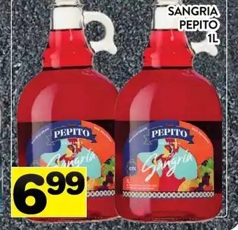 Supermarché PA SANGRIA PEPITO offer