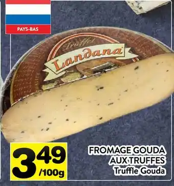 Supermarché PA FROMAGE GOUDA AUX TRUFFES | Truffle Gouda offer