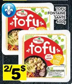 Supermarché PA TOFU FONTAINE SANTÉ offer