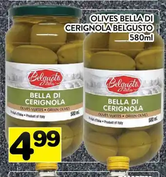 Supermarché PA OLIVES BELLA DI CERIGNOLA BELGUSTO offer