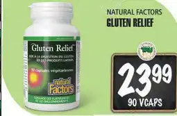 Marches Tau GLUTEN RELIEF NATURAL FACTORS offer