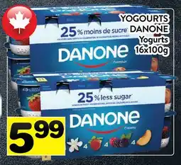 Supermarché PA YOGOURTS DANONE | Yogurts offer