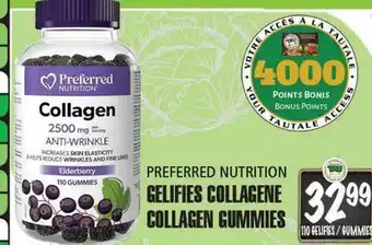 Marches Tau GELIFIES COLLAGENE PREFERRED NUTRITION offer