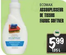 Marches Tau ASSOUPLISSEUR DE TISSUS ECOMAX offer
