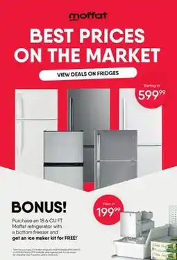 Meubles RD Moffat Refrigerator offer